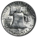 1951-S Franklin Half Dollar BU