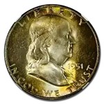 1951-S Franklin Half Dollar MS-67 NGC (FBL)