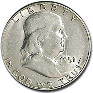 1951-S Franklin Half Dollar XF 1951-S Franklin Half Dollar XF