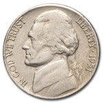 1951-S Jefferson Nickel 40-Coin Roll Avg Circ