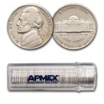 1951-S Jefferson Nickel 40-Coin Roll Avg Circ