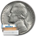 1951-S Jefferson Nickel 40-Coin Roll BU