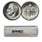 1951-S Roosevelt Dime 50-Coin Roll BU
