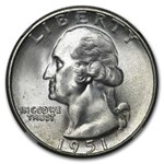 1951-S Washington Quarter MS-66 NGC