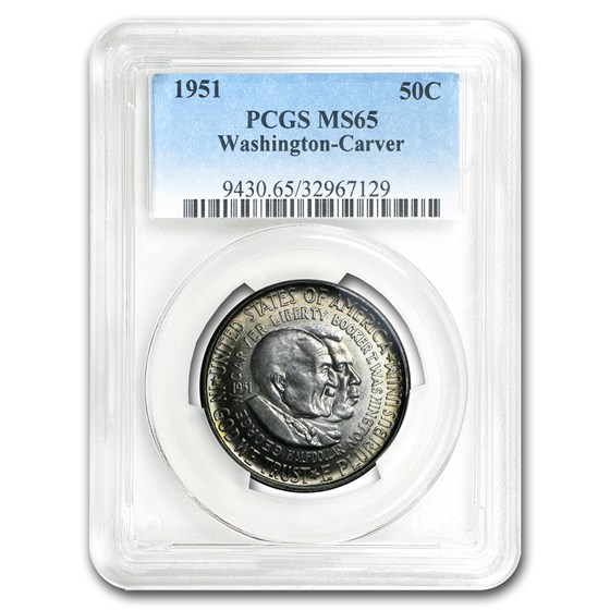 1951 Washington-Carver Half Dollar MS-65 PCGS 1951 Washington-Carver Half Dollar MS-65 PCGS
