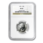 1951 Washington Quarter PF-65 NGC