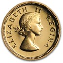 1952-1960 South Africa Proof Gold 1 Pound (Random)
