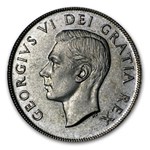 1952 Canada Silver Dollar George VI XF