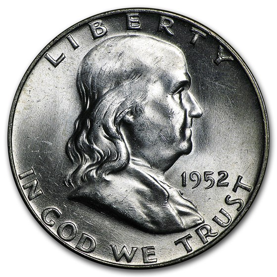 1952-D Franklin Half Dollar BU