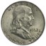 1952-D Franklin Half Dollar Fine/XF