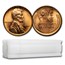 1952-D Lincoln Cent 50-Coin Roll BU