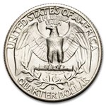 1952-D Washington Quarter 40-Coin Roll BU