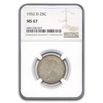 1952-D Washington Quarter MS-67 NGC