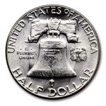 1952 Franklin Half Dollar 20-Coin Roll BU