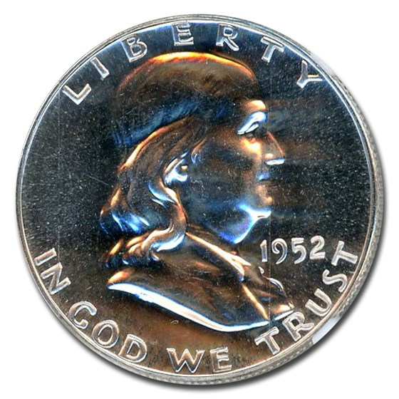 1952 Franklin Half Dollar PF-64 NGC 1952 Franklin Half Dollar PF-64 NGC