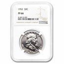 1952 Franklin Half Dollar PF-66 NGC