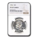 1952 Franklin Half Dollar PF-67 Cameo NGC