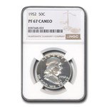 1952 Franklin Half Dollar PF-67 Cameo NGC