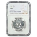 1952 Franklin Half Dollar PF-67 NGC