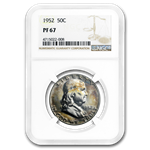 1952 Franklin Half Dollar PF-67 NGC