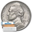 1952 Jefferson Nickel 40-Coin Roll BU