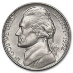 1952 Jefferson Nickel BU