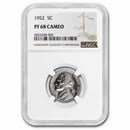 1952 Jefferson Nickel PF-68 Cameo NGC