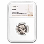 1952 Jefferson Nickel PF-68 NGC