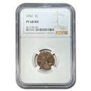 1952 Lincoln Cent PF-68 NGC (Red)