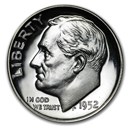 1952 Roosevelt Dime Gem Proof