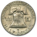 1952-S Franklin Half Dollar AU