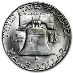 1952-S Franklin Half Dollar BU