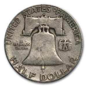 Buy 1952-S Franklin Half Dollar Fine/XF | APMEX