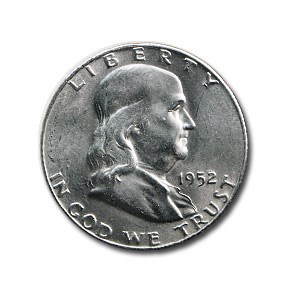 1952-S Franklin Half Dollar MS-63 (FBL) 1952-S Franklin Half Dollar MS-63 (FBL)
