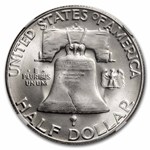 1952-S Franklin Half Dollar MS-64 NGC (FBL)