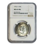 1952-S Franklin Half Dollar MS-65 NGC (FBL)