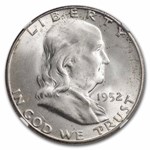 1952-S Franklin Half Dollar MS-65 NGC