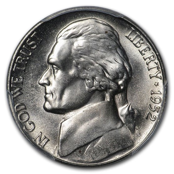 Buy 1952S Jefferson Nickel MS66 PCGS APMEX