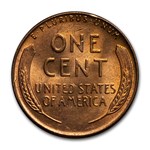 1952-S Lincoln Cent 50-Coin Roll BU