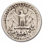 1952-S Washington Quarter 40-Coin Roll Avg Circ