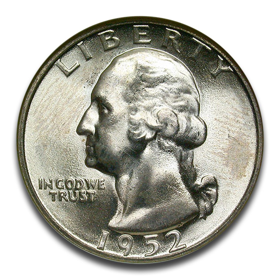 1952-S Washington Quarter MS-67 NGC
