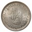 1952 South Africa Silver 5 Shillings BU (300th Anniv. Cape Town)