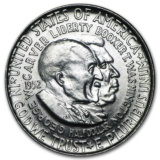 1952 Washington-Carver Half Dollar BU 1952 Washington-Carver Half Dollar BU