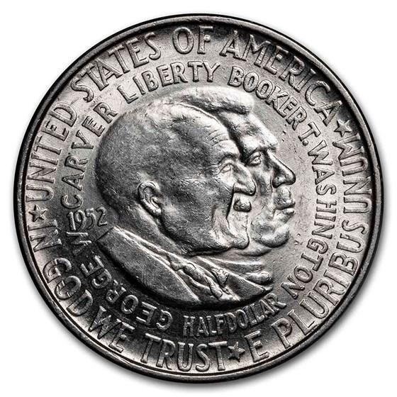 1952 Washington-Carver Half Dollar Commem AU 1952 Washington-Carver Half Dollar Commem AU