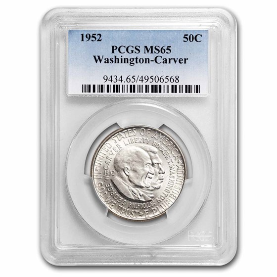 1952 Washington-Carver Half MS-65 PCGS 1952 Washington-Carver Half MS-65 PCGS