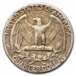 1952 Washington Quarter 40-Coin Roll Avg Circ
