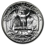 1952 Washington Quarter BU