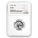 1952 Washington Quarter PF-68 NGC