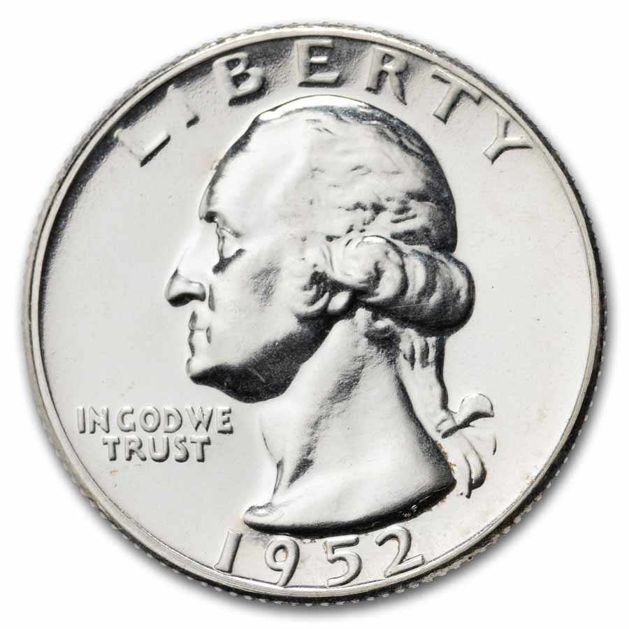 1952 Washington Quarter Proof (Superbird)
