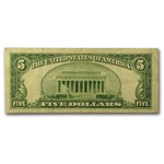 1953*-1953-B* $5.00 Silver Certificates VG-VF (Star Notes)